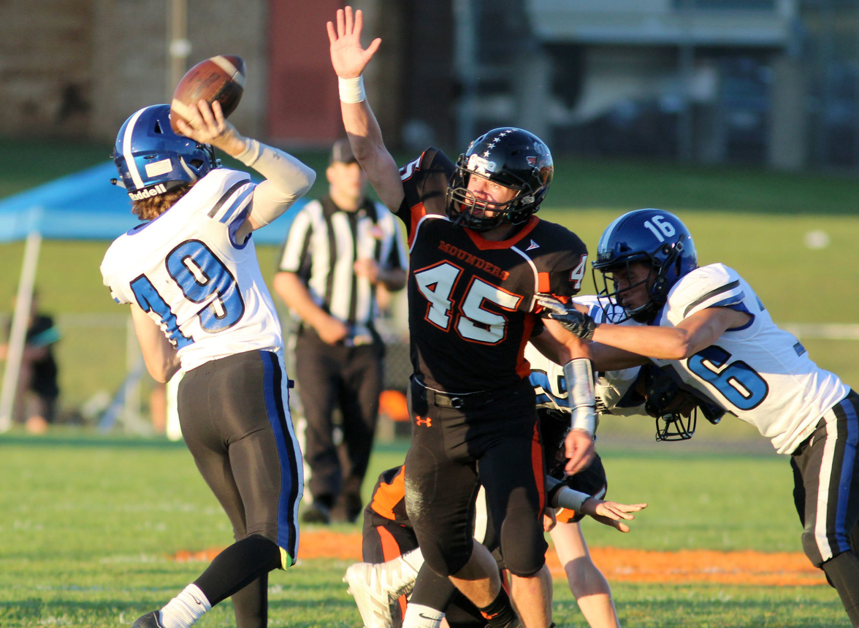 Saint Croix Central at Elk Mound football 8-29-19
